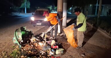 La Municipalidad de Rivadavia lamenta el vandalismo de los nuevos contenedores de residuos