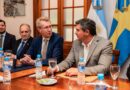 El gobernador recibió al embajador de Suecia en Argentina